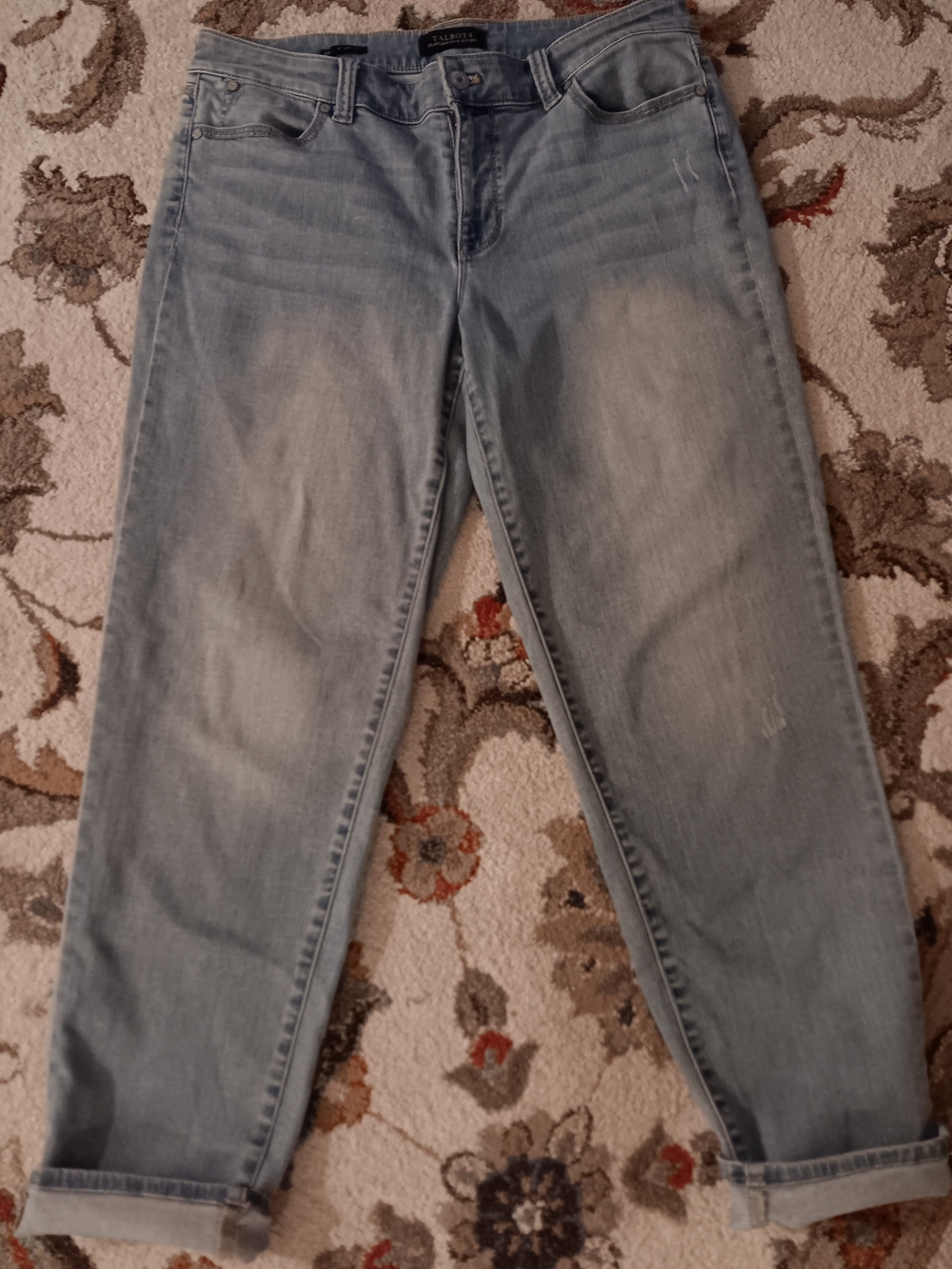 Talbots Boyfriend Light Wash Women's Jeans